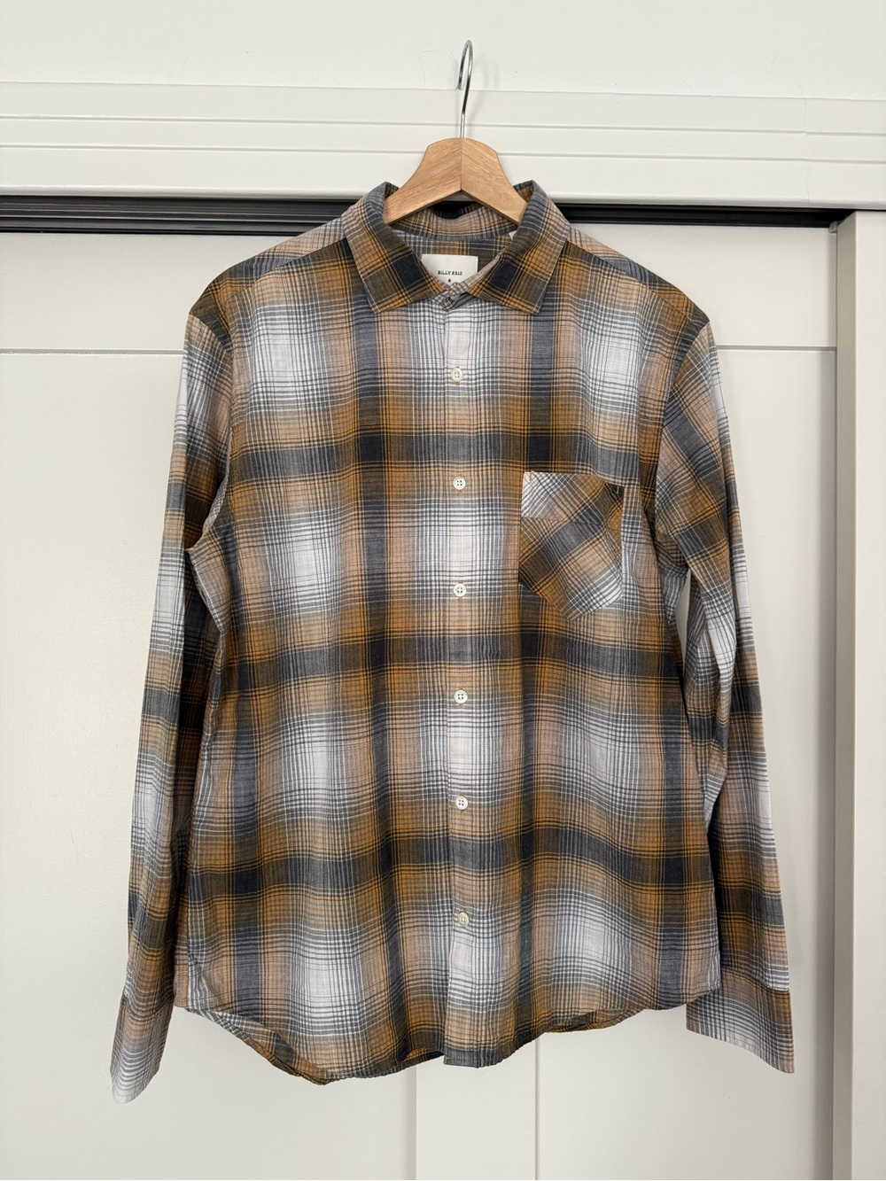 BILLY REID | Button Down Shirt | Men’s | Plaid | Size M | EUC